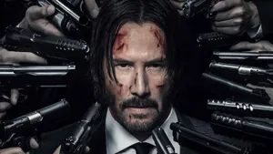 Iconic Hd John Wick Poster Wallpaper