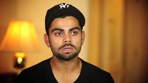 Iconic Indian Star Virat Kohli Wallpaper