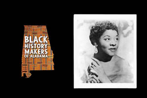 Iconic Jazz Singer Dinah Washington's Artistic Representation Wallpaper