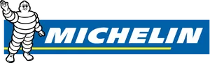 Iconic Michelin Logo On A Vibrant Background Wallpaper