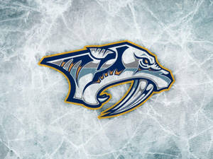 Icy Silver Saber Tooth Nashville Predators Wallpaper