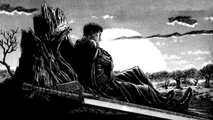 Idle Swordsman Guts Berserk Wallpaper
