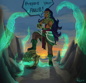 Illaoi Lol Fan Art Wallpaper