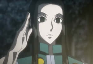 Illumi Zoldyck, A Skilled Warrior From The Anime Series Hunter X Hunter Wallpaper