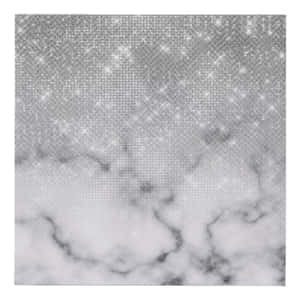 Illuminate Your Life With White Glitter Wallpaper