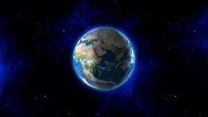 Illuminated Earth Hd Cover Wallpaper