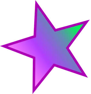 Illuminated Purple Star Twinkles In The Night Sky Wallpaper