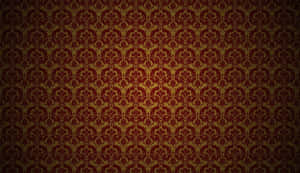 Illuminated Red And Gold Wallpaper