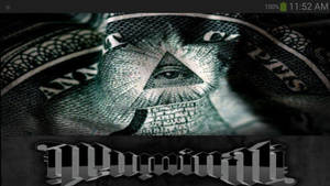 Illuminati Macro Shot Triangle Eye Wallpaper