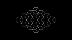 Illusion 3d Boxes Wallpaper