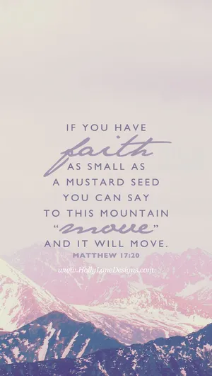 Illustration Of Aesthetic Christian Phrase Wallpaper