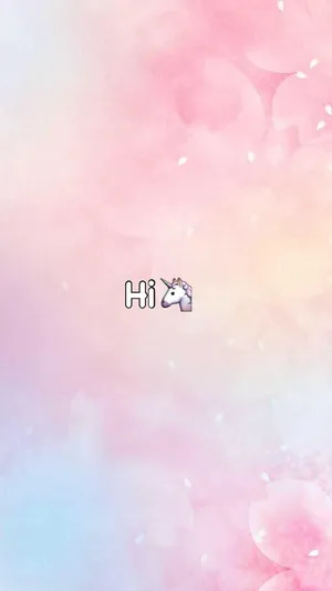 Image Adorable Pastel Colored Emoji Unicorn Wallpaper