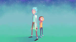 Image Fun And Adventure With Rick And Morty Wallpaper