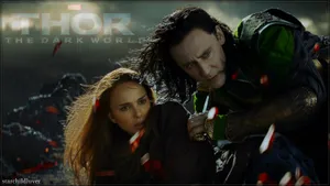 Image Loki And Jane On A Mission Wallpaper
