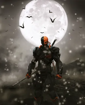 Image Of Deathstroke Spacehero Wallpaper