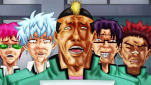 Image Saiki K And His Quirky Group Of Friends Wallpaper