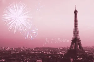 Image The Eiffel Tower Sparkles At Night In Paris Wallpaper