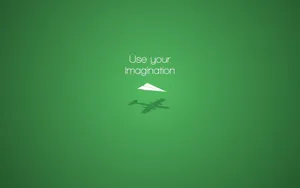 Imagination Paper Plane Wallpaper Wallpaper