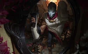 Immerse Yourself In The World Of League Of Legends With Dual Screens Wallpaper
