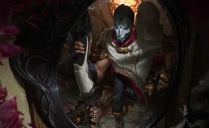 Immerse Yourself In The World Of League Of Legends With Dual Screens Wallpaper