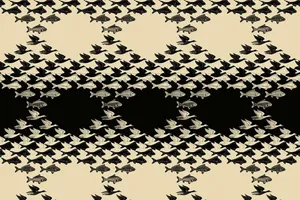 Impeccable Artistry Of M.c. Escher's Illusionary World Wallpaper