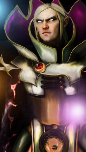 Incantation Wizard Invoker Dota 2 Iphone Wallpaper