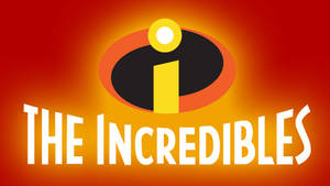 Incredibles 2 Logo On A Black Background Wallpaper