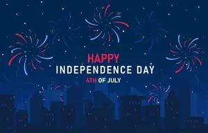 Independence Day Digital Drawing Wallpaper