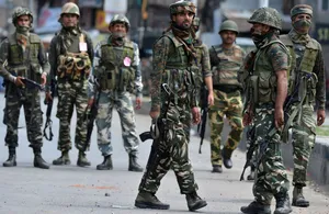 Indian Army In Public Wallpaper