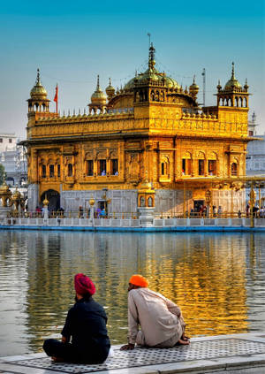 Indian Golden Temple Hd Wallpaper