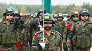 Indian Soldiers And Commander Wallpaper