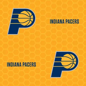 Indiana Pacers Hexagon Logo Wallpaper