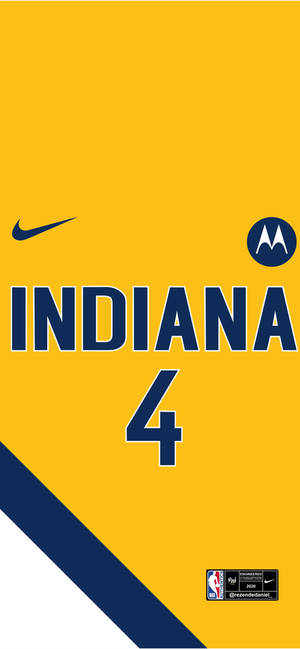 Indiana Pacers Vector Art Jersey Wallpaper