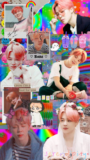 Indie Kid Aesthetic Cute Park Jimin Wallpaper