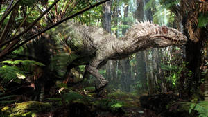 Indominus Rex In The Jungle Wallpaper