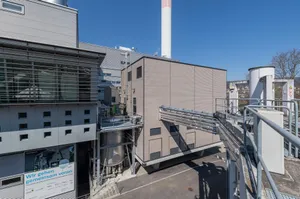 Industrial Facility Dietikon Switzerland Wallpaper