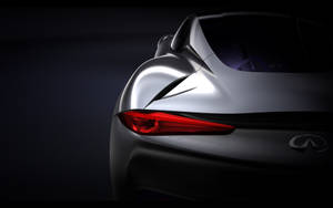 Infiniti Car Rear View Wallpaper