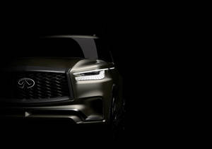 Infiniti Qx80 Half View Wallpaper