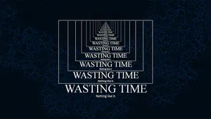 Infinity Mirror Quote Dark Background Wallpaper