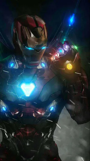 Iron Man Full Hd Graph Wallpaper WallpapersOK