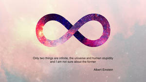 Infinity Symbol Colorful Galaxy Wallpaper