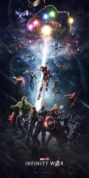 Infinity War Avengers Android Poster Wallpaper