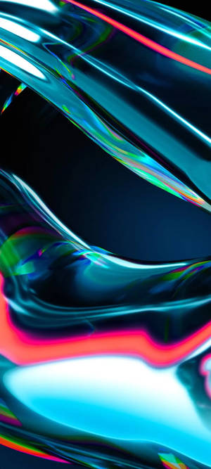 Infinix Aesthetic Abstract Thick Fluid Wallpaper