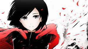 Innocent Rwby Huntress Ruby Rose Wallpaper