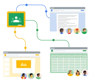 Innovative Learning Through Google Classroom Wallpaper