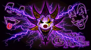 Insane Clown Posse Hatchetman Logowith Lightning Wallpaper