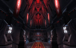 Inside Of Sith Temple Wallpaper