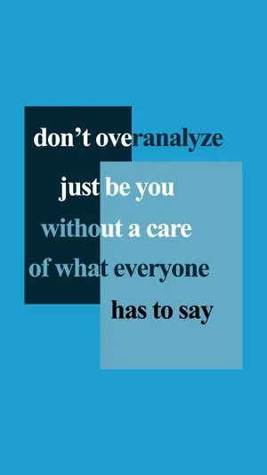 Inspirational Blue Aesthetic Quote Iphone Wallpaper