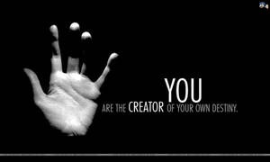 Inspirational Destiny Quote Wallpaper