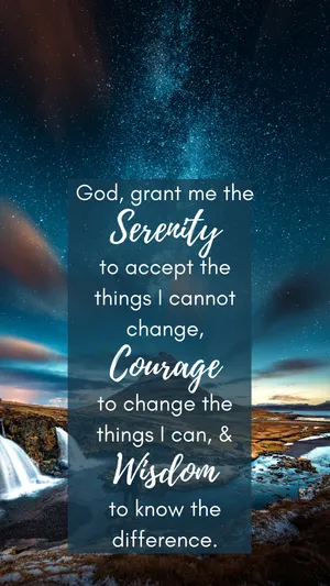 Serenity prayer wallpaper discount